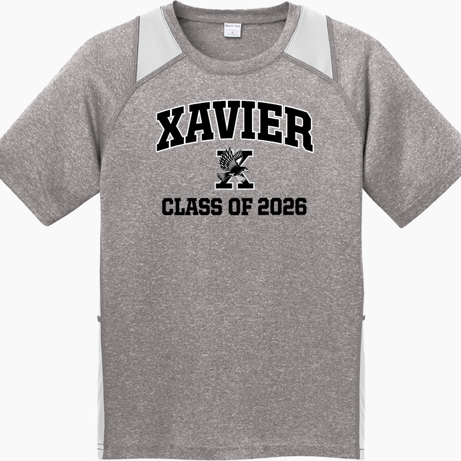Xavier Falcons Sport-Tek Youth Short Sleeve Colorblock Contender Tee