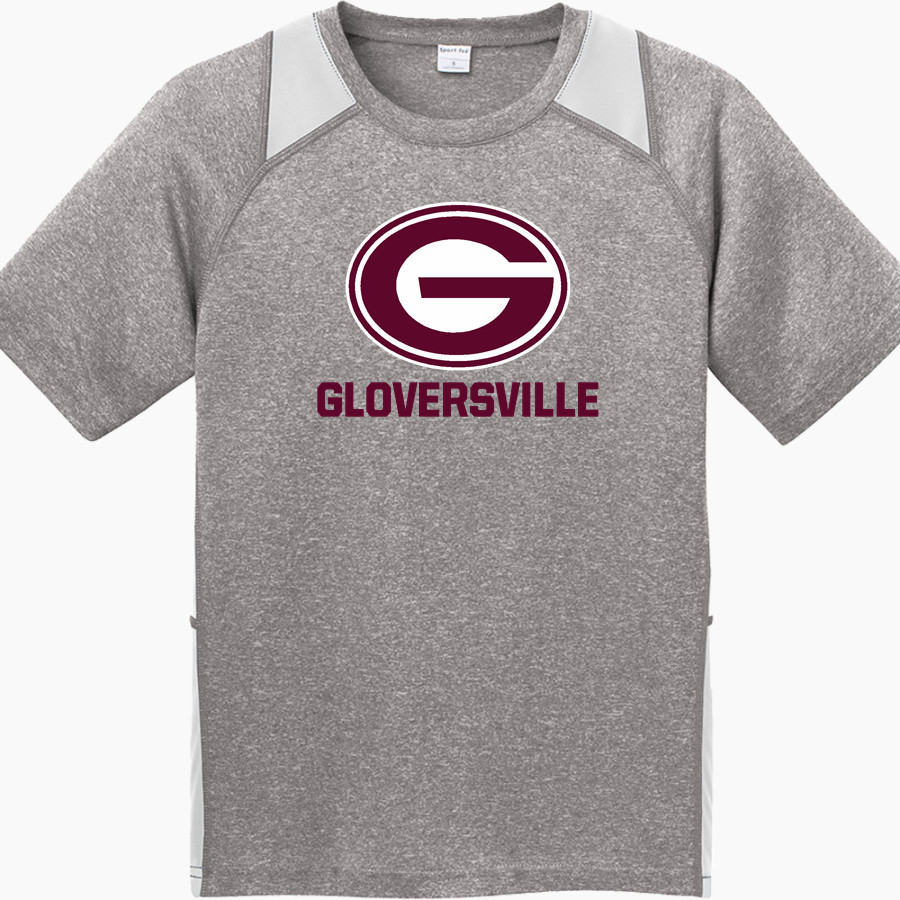 Gloversville High School Sport-Tek Youth Short Sleeve Colorblock Contender Tee