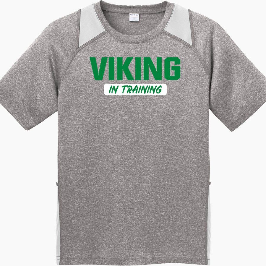 Salem Baptist Vikings Sport-Tek Youth Short Sleeve Colorblock Contender Tee