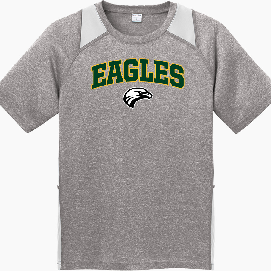 Fuentes Eagles Sport-Tek Youth Short Sleeve Colorblock Contender Tee