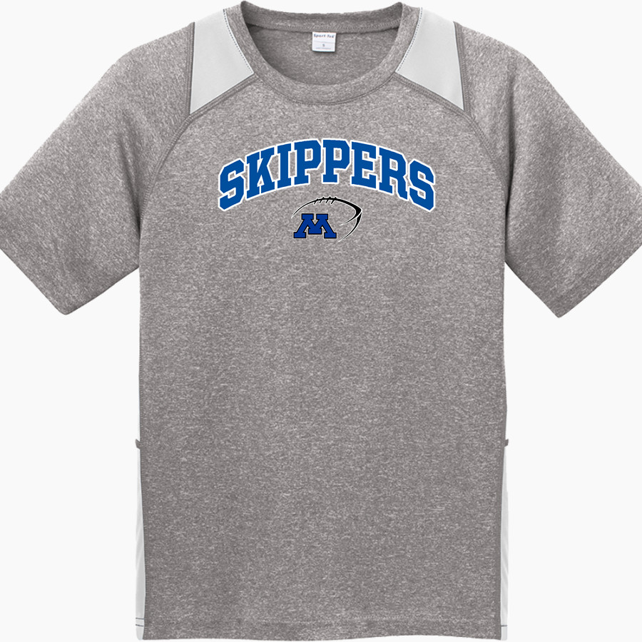 Minnetonka Skippers Sport-Tek Youth Short Sleeve Colorblock Contender Tee