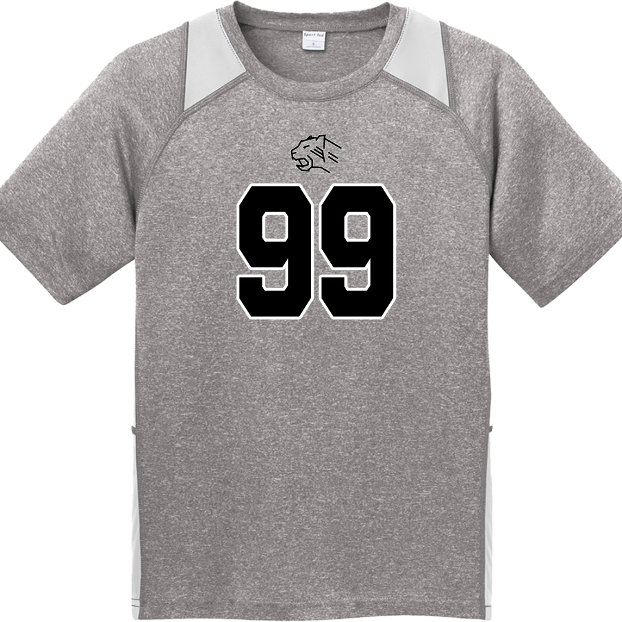 NEW ROADS JAGUARS <span class="pdp-name-mascot">NEW ROADS SCHOOL JAGUARS</span> Sport-Tek Youth Short Sleeve Colorblock Contender Tee