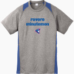 REVERE MINUTEMEN ONLINE STORE Sport-Tek Youth Short Sleeve Colorblock Contender Tee Front Thumbnail