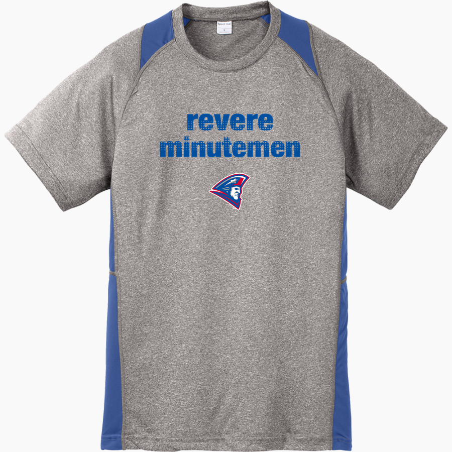 REVERE MINUTEMEN ONLINE STORE Sport-Tek Youth Short Sleeve Colorblock Contender Tee