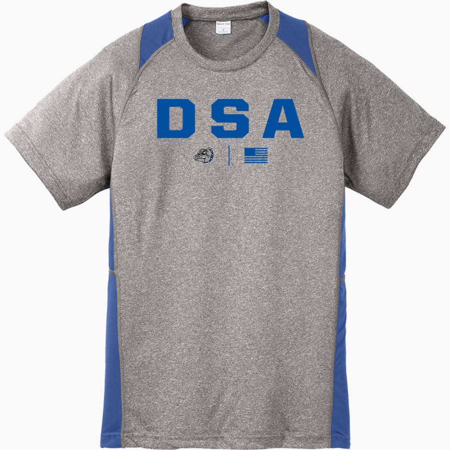 DSA BULLDOGS Sport-Tek Youth Short Sleeve Colorblock Contender Tee