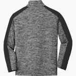 Haverling Rams Rams Sport-Tek Youth PosiCharge Electric Heather Colorblock 1/4-Zip Pullover Back Thumbnail