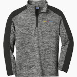 InnerCity Tennis <span class="pdp-name-mascot">InnerCity Tennis</span> Sport-Tek Youth PosiCharge Electric Heather Colorblock 1/4-Zip Pullover Front Thumbnail