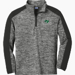Archie Williams Falcons <span class="pdp-name-mascot">Sir Francis Drake Pirates</span> Sport-Tek Youth PosiCharge Electric Heather Colorblock 1/4-Zip Pullover Front Thumbnail