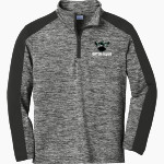 FCS Iolana <span class="pdp-name-mascot">FCS Iolana</span> Sport-Tek Youth PosiCharge Electric Heather Colorblock 1/4-Zip Pullover Front Thumbnail