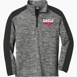 Sport-Tek Youth PosiCharge Electric Heather Colorblock 1/4-Zip Pullover