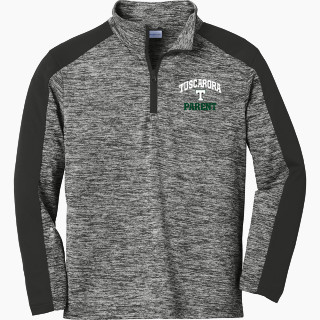 Sport-Tek Youth PosiCharge Electric Heather Colorblock 1/4-Zip Pullover