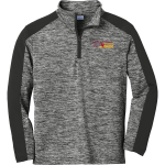 Central Catholic Rams <span class="pdp-name-mascot">Central Catholic Rams</span> Sport-Tek Youth PosiCharge Electric Heather Colorblock 1/4-Zip Pullover Front Thumbnail