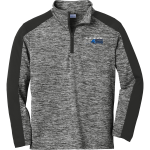 Tacoma Community College Titans <span class="pdp-name-mascot">Tacoma Community College Titans</span> Sport-Tek Youth PosiCharge Electric Heather Colorblock 1/4-Zip Pullover Front Thumbnail