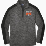 SEWARD official sideline store <span class="pdp-name-mascot">Florida UFSD Spartans</span> Sport-Tek Youth PosiCharge Electric Heather Colorblock 1/4-Zip Pullover Front Thumbnail
