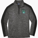 Jeremy Ranch Hawks <span class="pdp-name-mascot">Jeremy Ranch Elementary Hawks</span> Sport-Tek Youth PosiCharge Electric Heather Colorblock 1/4-Zip Pullover Front Thumbnail