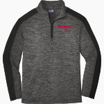 Northwest Mounties Sport-Tek Youth PosiCharge Electric Heather Colorblock 1/4-Zip Pullover Front Thumbnail