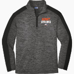 Keystone College The Official Online Store <span class="pdp-name-mascot">Keystone Giants</span> Sport-Tek Youth PosiCharge Electric Heather Colorblock 1/4-Zip Pullover Front Thumbnail