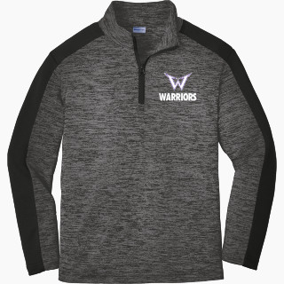 Sport-Tek Youth PosiCharge Electric Heather Colorblock 1/4-Zip Pullover