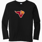 VOORHEES VIKINGS official sideline store Sport-Tek Youth Posi-UV Pro Long Sleeve T-Shirt Front Thumbnail