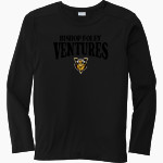 Bishop Foley Ventures <span class="pdp-name-mascot">Bishop Foley Catholic Ventures</span> Sport-Tek Youth Posi-UV Pro Long Sleeve T-Shirt Front Thumbnail