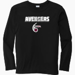 EGBA Avengers Sport-Tek Youth Posi-UV Pro Long Sleeve T-Shirt Front Thumbnail