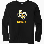 SEALY HIGH SCHOOL TIGERS <span class="pdp-name-mascot">SEALY TIGERS</span> Sport-Tek Youth Posi-UV Pro Long Sleeve T-Shirt Front Thumbnail