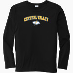 Central Valley Thunder <span class="pdp-name-mascot">Central Valley Academy Thunder</span> Sport-Tek Youth Posi-UV Pro Long Sleeve T-Shirt Front Thumbnail