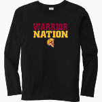 St. Charles Warriors Sport-Tek Youth Posi-UV Pro Long Sleeve T-Shirt Front Thumbnail