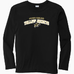 PERRYSBURG HIGH SCHOOL YELLOW JACKETS <span class="pdp-name-mascot">PERRYSBURG YELLOW JACKETS</span> Sport-Tek Youth Posi-UV Pro Long Sleeve T-Shirt Front Thumbnail