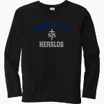 SAINT JOHN HERALDS <span class="pdp-name-mascot">SAINT JOHN HERALDS</span> Sport-Tek Youth Posi-UV Pro Long Sleeve T-Shirt Front Thumbnail