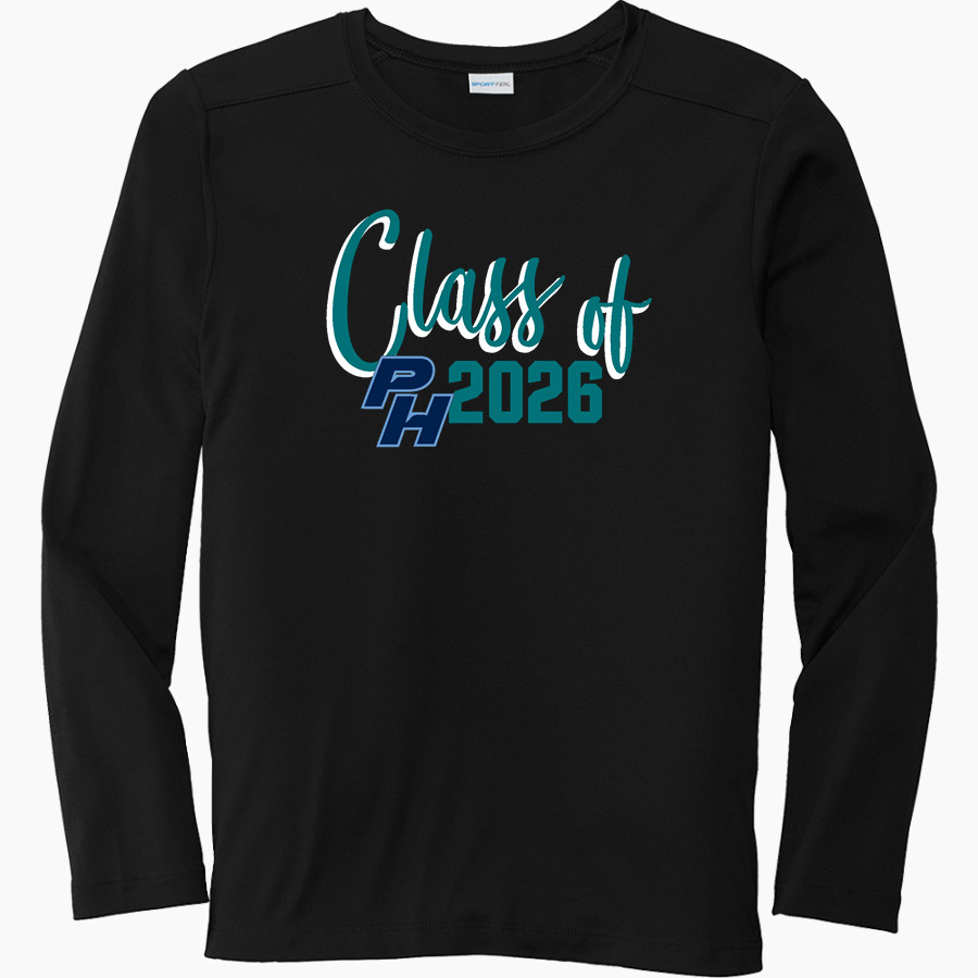 Powerhouse Athletics Athletics <span class="pdp-name-mascot">Powerhouse Athletics Athletics</span> Sport-Tek Youth Posi-UV Pro Long Sleeve T-Shirt