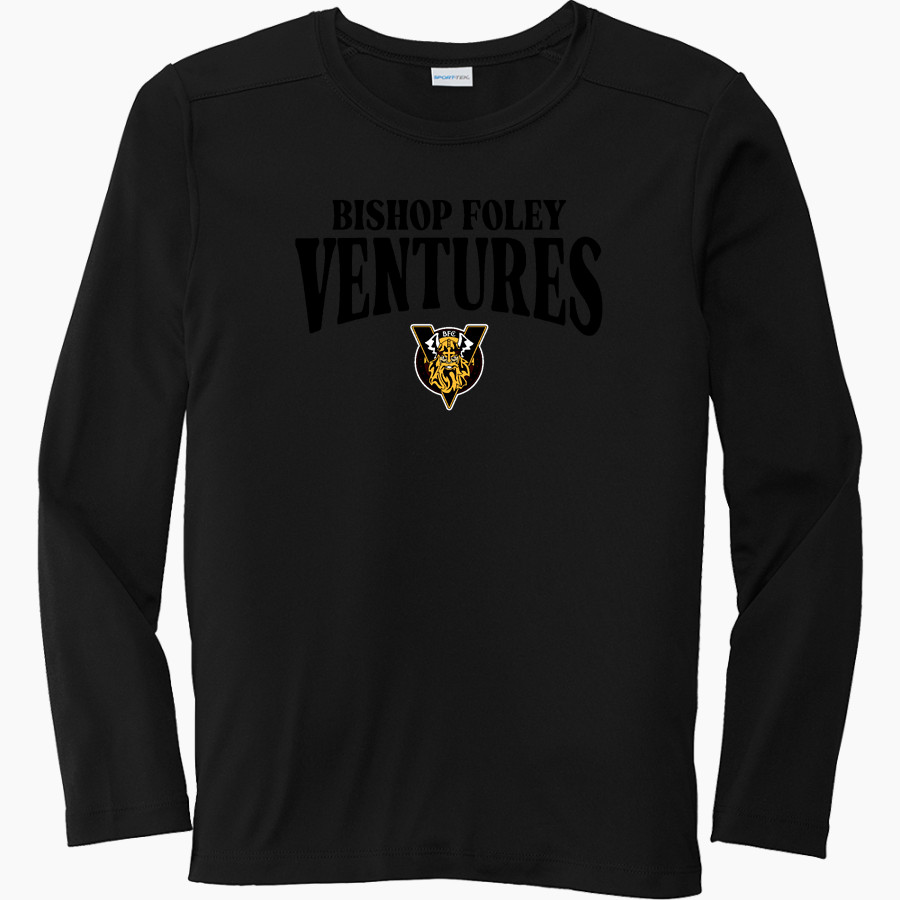Bishop Foley Ventures <span class="pdp-name-mascot">Bishop Foley Catholic Ventures</span> Sport-Tek Youth Posi-UV Pro Long Sleeve T-Shirt