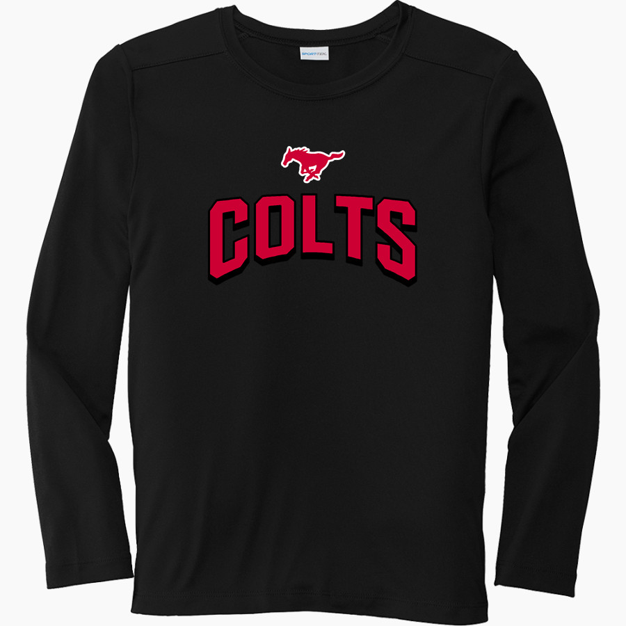 PARKWAY CENTRAL HIGH SCHOOL COLTS <span class="pdp-name-mascot">PARKWAY COLTS</span> Sport-Tek Youth Posi-UV Pro Long Sleeve T-Shirt