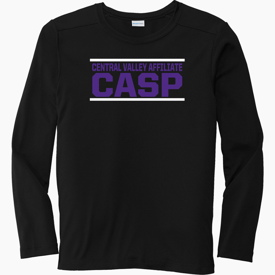 Central Valley Affiliate - CASP <span class="pdp-name-mascot">Central Valley Affiliate-CASP</span> Sport-Tek Youth Posi-UV Pro Long Sleeve T-Shirt