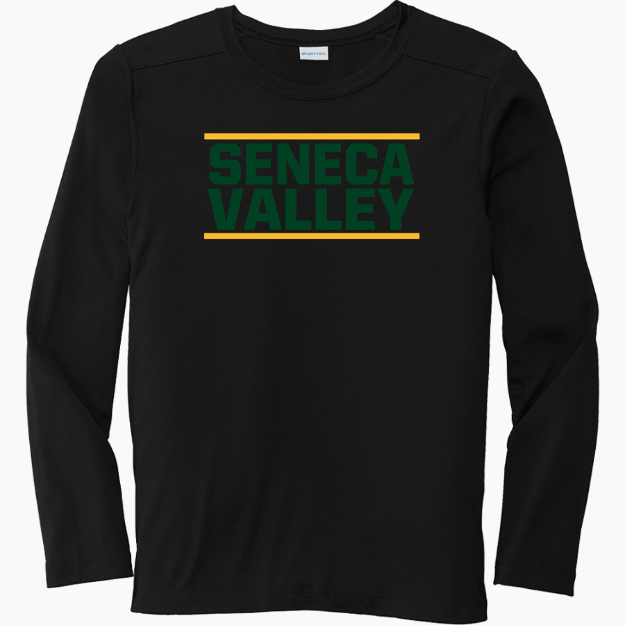 Seneca Valley Screaming Eagles <span class="pdp-name-mascot">Seneca Valley Screaming Eagles</span> Sport-Tek Youth Posi-UV Pro Long Sleeve T-Shirt