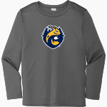 UC Santa Cruz Banana Slugs <span class="pdp-name-mascot">UC Santa Cruz Banana Slugs</span> Sport-Tek Youth Posi-UV Pro Long Sleeve T-Shirt Front Thumbnail