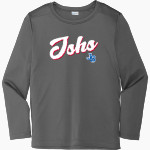John Swett High School Online Apparel Store <span class="pdp-name-mascot">John Swett Warriors</span> Sport-Tek Youth Posi-UV Pro Long Sleeve T-Shirt Front Thumbnail