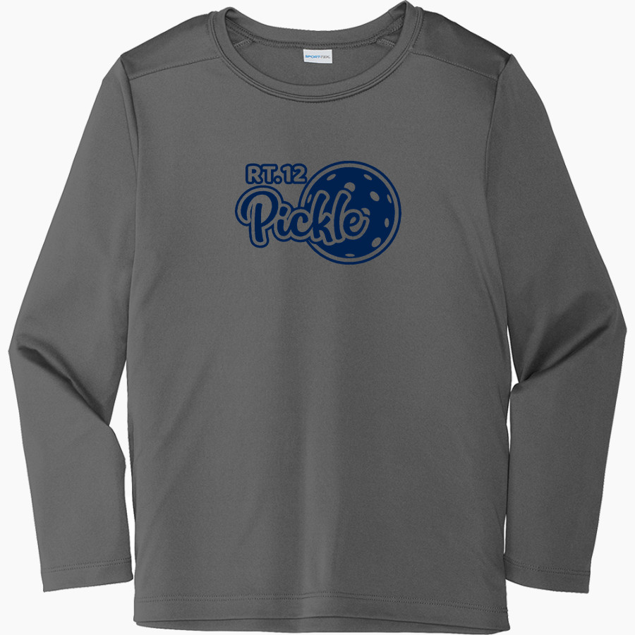 Rt. 12 Pickle Rt. 12 Pickle <span class="pdp-name-mascot">Rt. 12 Pickle</span> Sport-Tek Youth Posi-UV Pro Long Sleeve T-Shirt