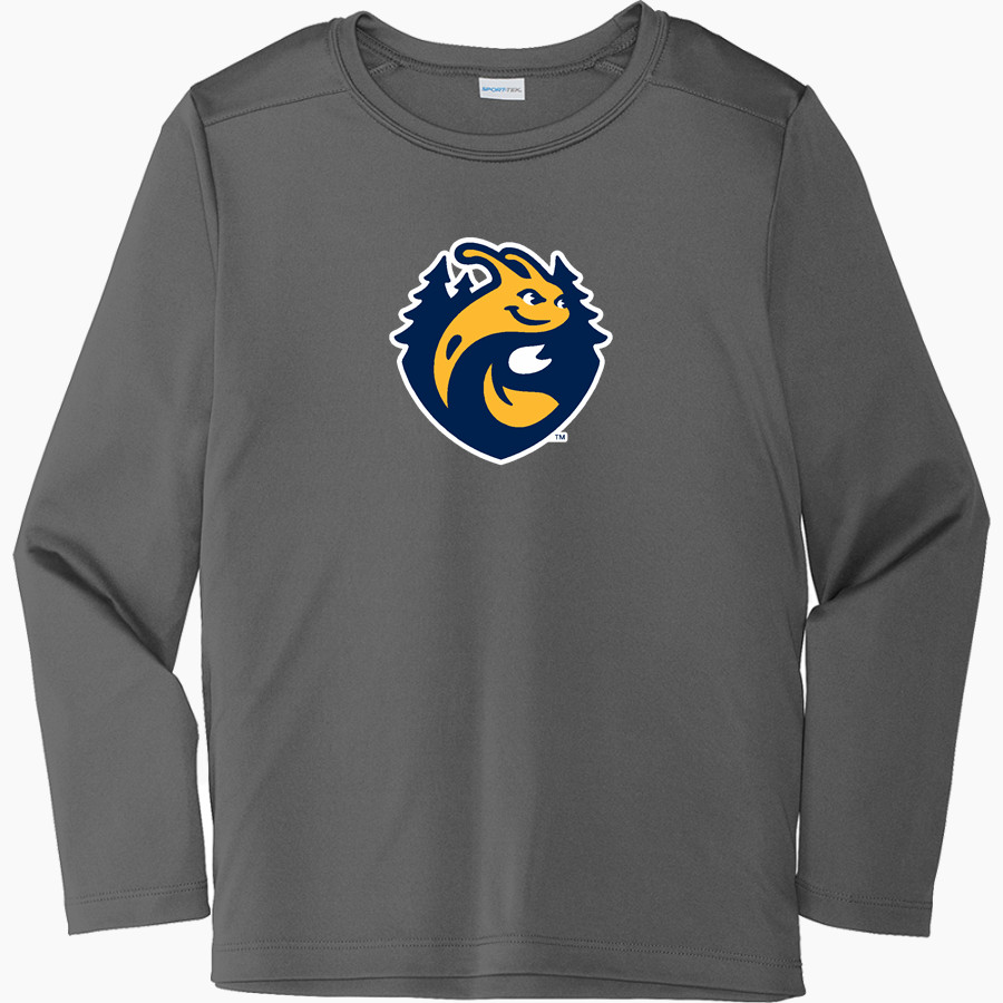 UC Santa Cruz Banana Slugs <span class="pdp-name-mascot">UC Santa Cruz Banana Slugs</span> Sport-Tek Youth Posi-UV Pro Long Sleeve T-Shirt