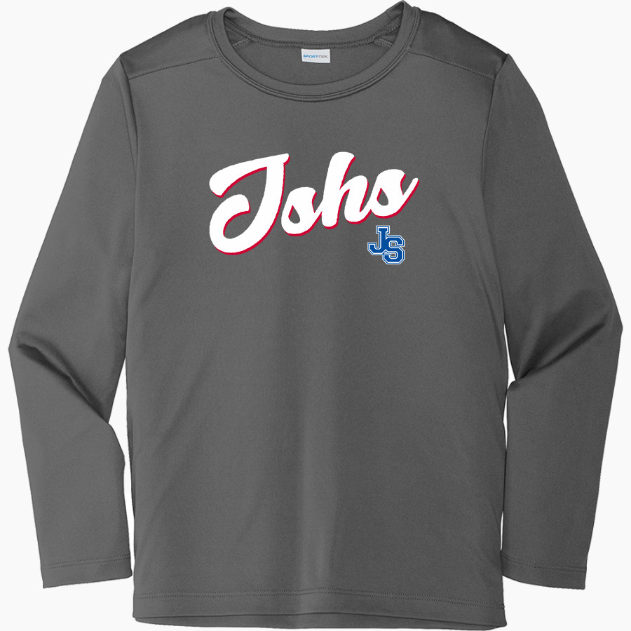 John Swett High School Online Apparel Store <span class="pdp-name-mascot">John Swett Warriors</span> Sport-Tek Youth Posi-UV Pro Long Sleeve T-Shirt