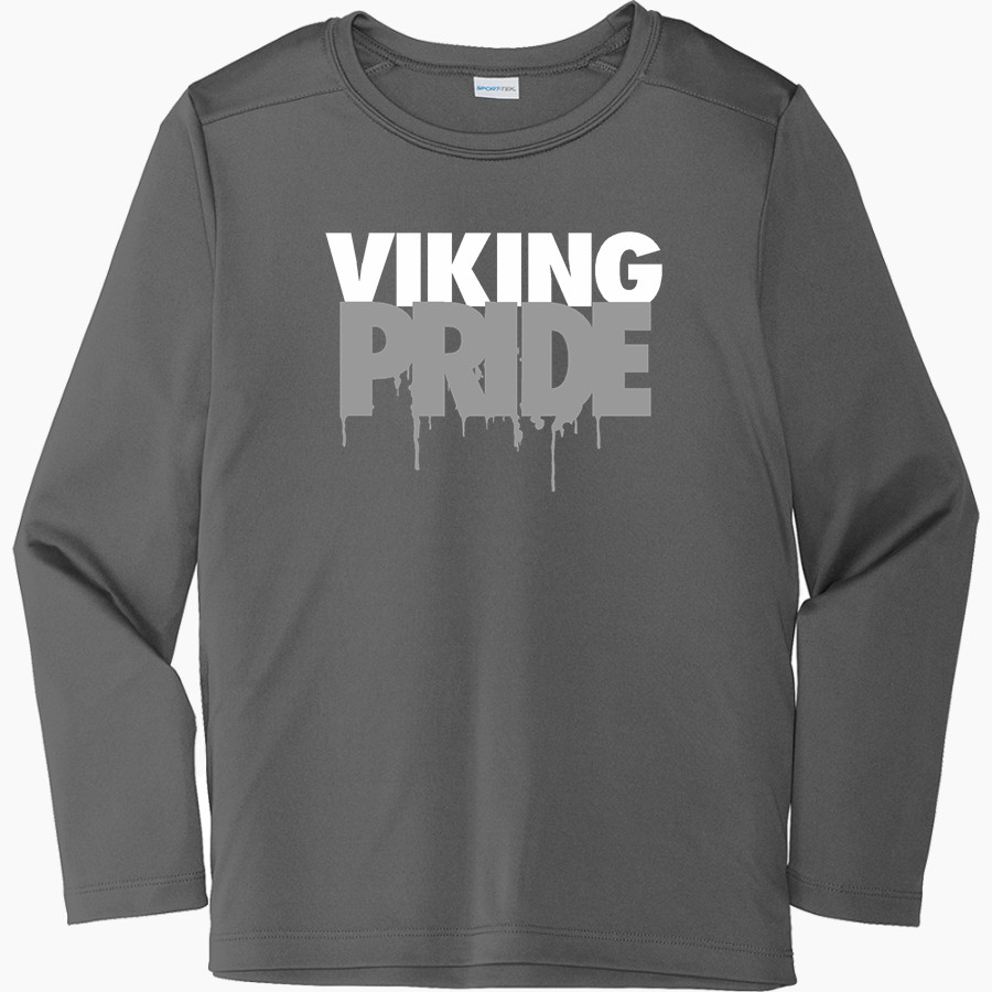Tennessee Vikings <span class="pdp-name-mascot">Tennessee Vikings</span> Sport-Tek Youth Posi-UV Pro Long Sleeve T-Shirt