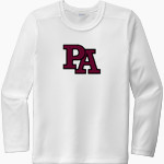 Peachtree Panthers <span class="pdp-name-mascot">Peachtree Academy Panthers</span> Sport-Tek Youth Posi-UV Pro Long Sleeve T-Shirt Front Thumbnail