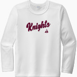 Renaissance Knights <span class="pdp-name-mascot">Renaissance Knights</span> Sport-Tek Youth Posi-UV Pro Long Sleeve T-Shirt Front Thumbnail