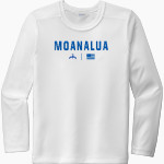 Moanalua Na Menehune Sport-Tek Youth Posi-UV Pro Long Sleeve T-Shirt Front Thumbnail