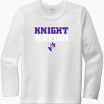 MIDLAND CLASSICAL ACADEMY KNIGHTS <span class="pdp-name-mascot">MIDLAND CLASSICAL ACADEMY KNIGHTS</span> Sport-Tek Youth Posi-UV Pro Long Sleeve T-Shirt Front Thumbnail