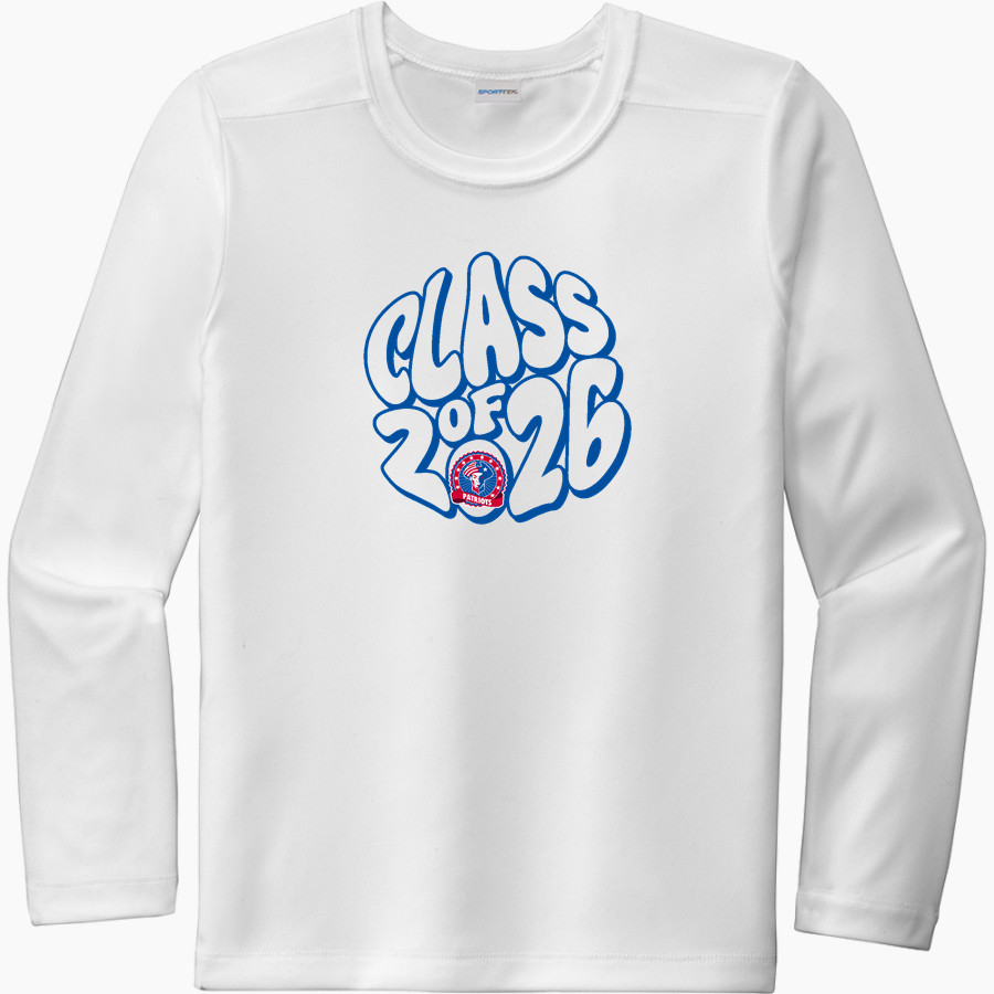 Washington Patriots <span class="pdp-name-mascot">George Washington Middle School Patriots</span> Sport-Tek Youth Posi-UV Pro Long Sleeve T-Shirt