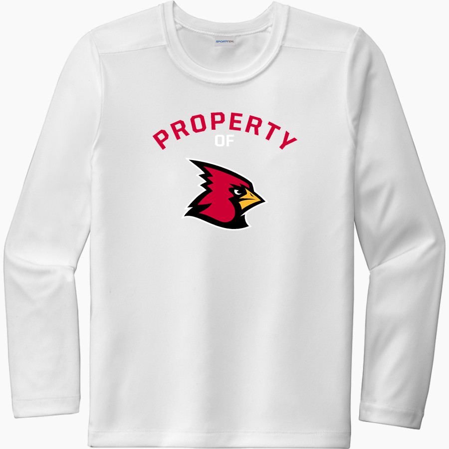 OSBORNE HIGH SCHOOL CARDINALS <span class="pdp-name-mascot">OSBORNE CARDINALS</span> Sport-Tek Youth Posi-UV Pro Long Sleeve T-Shirt