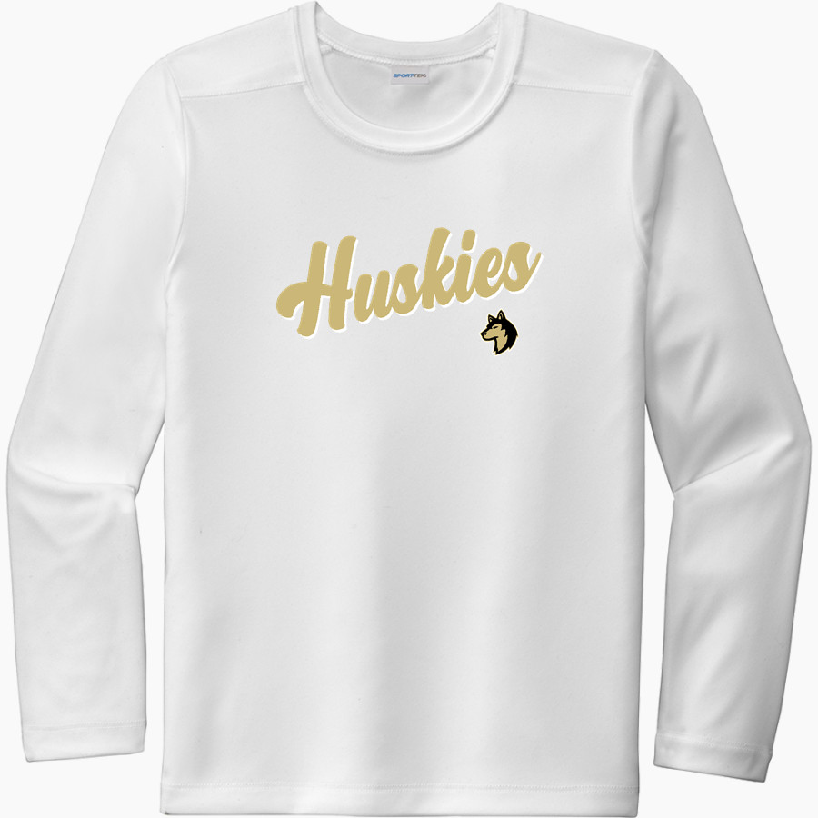 BATTLE MOUNTAIN HIGH SCHOOL HUSKIES <span class="pdp-name-mascot">BATTLE MOUNTAIN HUSKIES</span> Sport-Tek Youth Posi-UV Pro Long Sleeve T-Shirt
