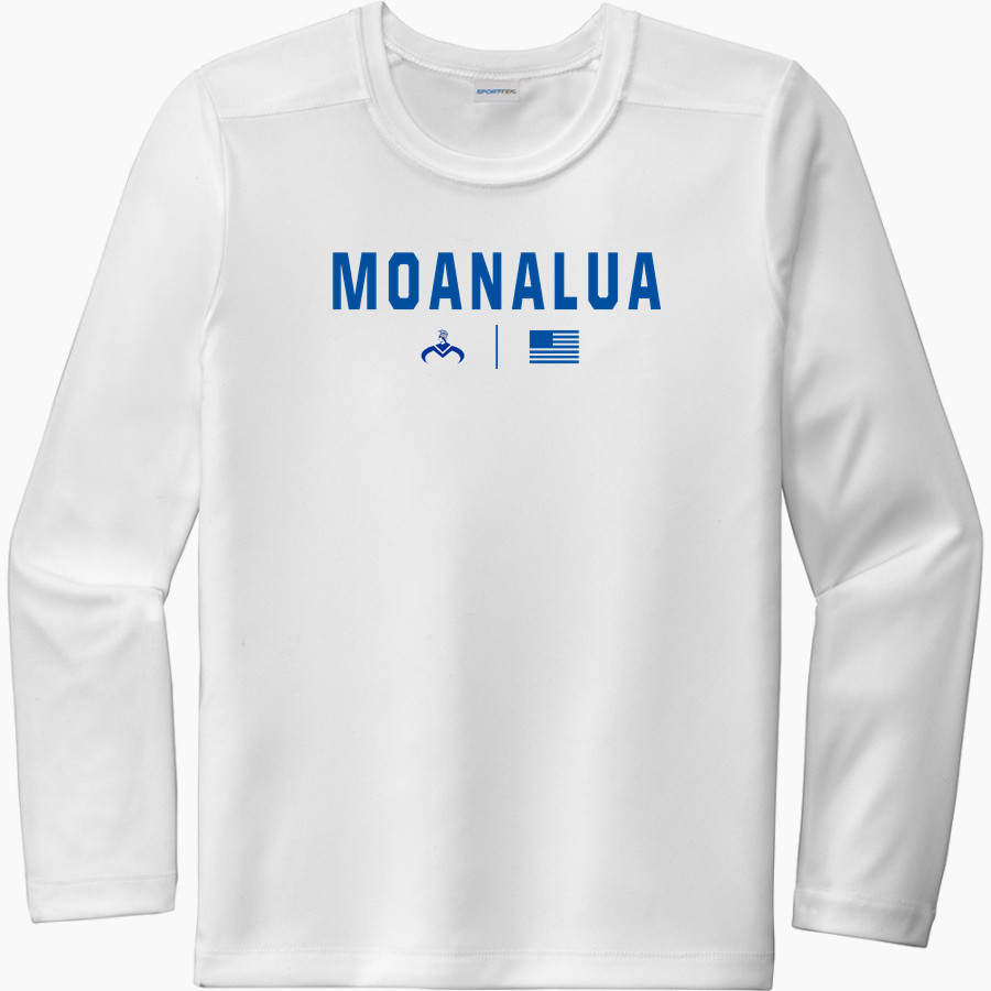 Moanalua Na Menehune Sport-Tek Youth Posi-UV Pro Long Sleeve T-Shirt