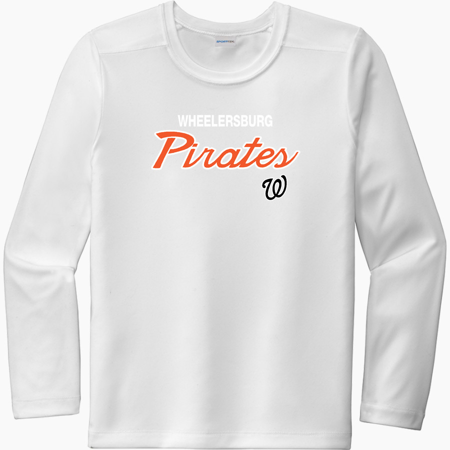 WHEELERSBURG HIGH SCHOOL PIRATES <span class="pdp-name-mascot">WHEELERSBURG PIRATES</span> Sport-Tek Youth Posi-UV Pro Long Sleeve T-Shirt